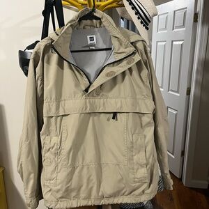 Men's GAP Beige Windbreaker Jacket
